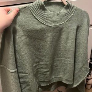 Double Zero- Green Sweater